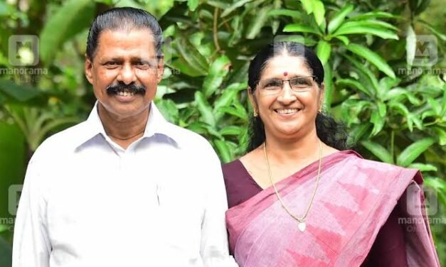 തളിപ്പറമ്പിലെ എല്‍ഡിഎഫ് സ്ഥാനാർഥി പി കെ ശ്യാമളയ്‌ക്കും ഭർത്താവ് സിപിഎം സംസ്ഥാന സെക്രട്ടറി എം വി ഗോവിന്ദനും കൂടി രണ്ട് കോടിയുടെ ആസ്തി