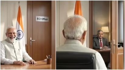 ‘ബിജെപിക്കും തെരഞ്ഞെടുപ്പ് കമ്മീഷനും ഒരേ ഓഫീസിൽ’, സീൽ വിവാദത്തിലെ കോൺഗ്രസ് എഐ വീഡിയോ നീക്കി; തെറ്റ് എന്തെന്ന ചോദ്യത്തിന് ഉത്തരമില്ലാതെ കേരള പൊലീസ്