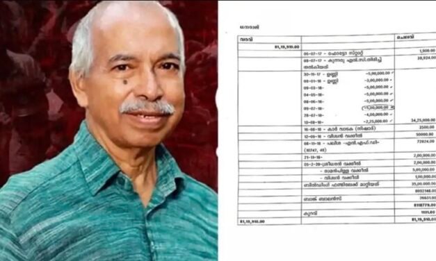 ഫണ്ട് തിരിമറിയില്‍ സിപിഎമ്മിനെതിരെ തെളിവുകള്‍ പുറത്തുവിട്ട് കെ കുഞ്ഞികൃഷ്ണൻ