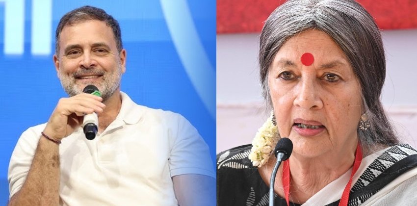 ”പോറ്റിയെ സോണിയയെ കാണിച്ചത് ആരപ്പാ” രാഹുൽഗാന്ധിയുടെ പാട്ടിന് മറുപാട്ടുമായി ബൃന്ദ കാരാട്ട്