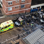 വടക്കൻ ലണ്ടനിലെ ജൂത സന്നദ്ധ സംഘടനയുടെ ആംബുലൻസുകൾക്ക് അജ്ഞാതർ തീയിട്ടു