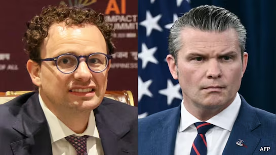 ദേശീയ സുരക്ഷയ്ക്ക് ഭീഷണി: ആന്ത്രോപ്പിക്കിനെ ‘സപ്ലൈ ചെയിൻ റിസ്‌ക്’ പട്ടികയിൽപ്പെടുത്തി പെന്റഗൺ