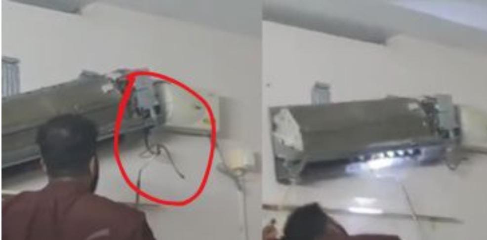 വീടിനുള്ളിലെ ബെഡ്‌റൂമില്‍ സ്ഥാപിച്ചിരുന്ന എസി യൂണിറ്റില്‍ നിന്ന് അഞ്ച് പാമ്പുകളെ പിടികൂടി
