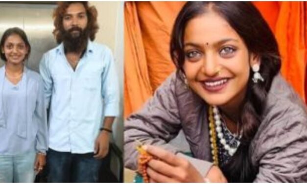 കുംഭമേളയിലെ വൈറൽ പെൺകുട്ടി മൊണാലിസ ഭോസ്ലെ കാമുകൻ ഫർമാൻ ഖാനൊപ്പം കേരളത്തിൽ