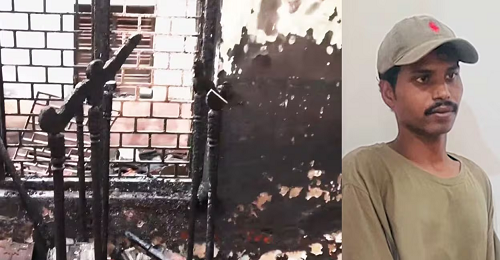 കോഴിക്കോട് ക്രിസ്ത്യൻ പള്ളിയിൽ തീ വെച്ച സംഭവം: ഒഡീഷ സ്വദേശി പിടിയിൽ