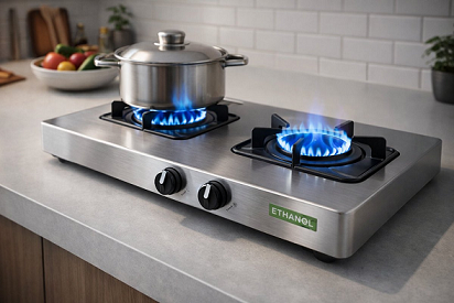 അടുക്കളയിൽ ഇനി പാചകവാതകത്തിന് പകരക്കാരനായി എത്തുന്നു എത്തനോൾ