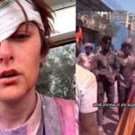 ഹോളിക്കിടെ ഓസ്ട്രിയൻ യുവതിയുടെ കണ്ണിൽ കല്ലെറിഞ്ഞു; വൃന്ദാവനത്തിൽ വിദേശിക്ക് നേരെ ആക്രമണം