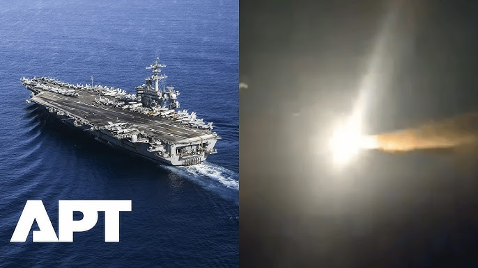 മുന്നറിയിപ്പിന് പിന്നാലെ യുഎസ് യുദ്ധക്കപ്പലിനെതിരെ ഇറാന്റെ മിസൈൽ ആക്രമണം