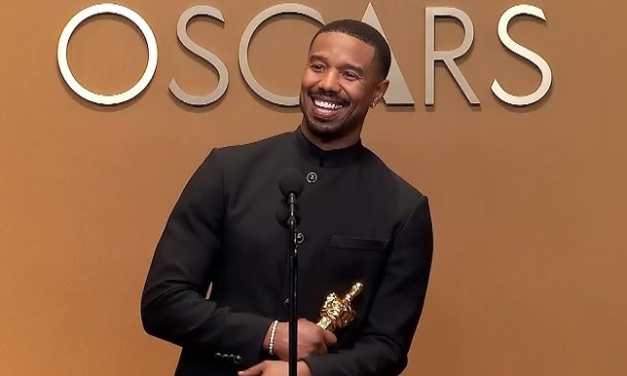 ​’ദൈവം വലിയവനാണ്’ ഓസ്കാർവേദിയിൽ വികാരാധീനനായി മികച്ച നടനുള്ള പുരസ്‌കാരം ഏറ്റുവാങ്ങിക്കൊണ്ട് മൈക്കിൾ ബി ജോർദാൻ