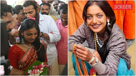 കുംഭമേള വൈറൽ താരമായ മൊണാലിസയ്ക്ക് പ്രായം 16 മാത്രം എന്ന് മദ്ധ്യപ്രദേശ് സർക്കാരിന്റെ രേഖകൾ; വിവാദമായി വിവാഹം