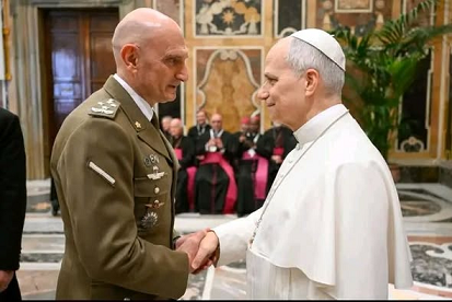 ക്രൈസ്തവരായ സൈനികരുടെ ദൗത്യം സമാധാനവും ദുർബലരുടെ സംരക്ഷണവുമെന്ന് ലെയോ പതിനാലാമൻ പാപ്പ