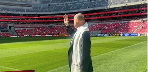 ലോകകപ്പ് ആവേശത്തിലേക്ക് മെക്സിക്കോ; ആസ്‌ടെക്ക സ്റ്റേഡിയം ആശീർവദിച്ച് തുറന്നുനൽകി