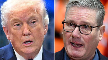 ഇറാൻ യുദ്ധത്തിൽ ഭിന്നത: കീർ സ്റ്റാർമറും ഡൊണാൾഡ് ട്രംപും തമ്മിൽ വാക്പോര്