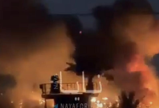 അമേരിക്കൻ സൈനിക താവളത്തിൽ റോക്കറ്റ് ആക്രമണം; സ്പെഷ്യൽ ഫോഴ്സ് വിമാനം കത്തിയമർന്നു