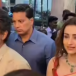 തൃഷയ്ക്കൊപ്പം വിവാഹവിരുന്നിനെത്തി വിജയ്; ഒരേ കാറിൽ വന്നിറങ്ങി, മടക്കവും ഒന്നിച്ച്