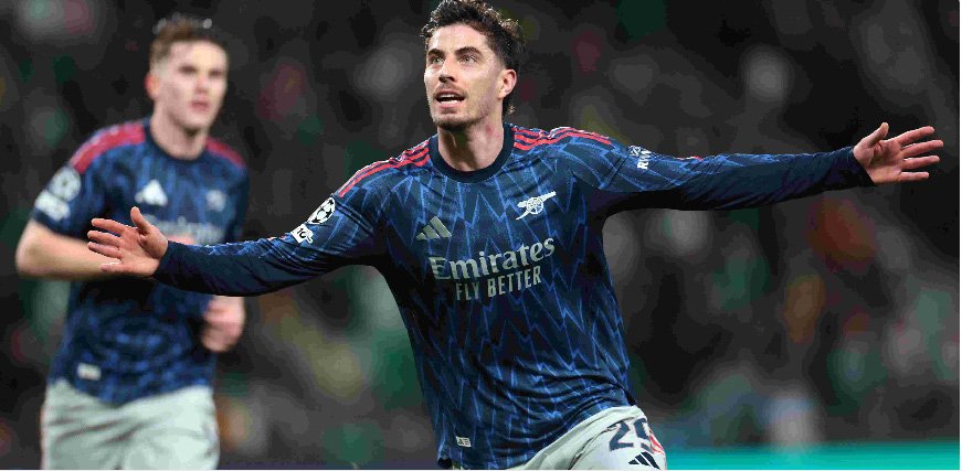 യു​വേ​ഫ ചാ​മ്പ്യ​ൻ​സ് ലീ​ഗ്: ആ​ഴ്സ​ണ​ലി​ന് ജ​യം