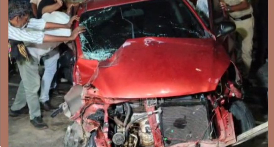 കൊ​ല്ല​ത്ത് യു​ഡി​എ​ഫ് പ്ര​വ​ര്‍​ത്ത​ക​രു​ടെ കാ​ര്‍ ഇ​ടി​ച്ച് കാ​യി​ക താ​ര​ങ്ങ​ള്‍​ക്ക് പ​രി​ക്കേ​റ്റ സം​ഭ​വം; ഡ്രൈ​വ​ര്‍​ക്കെ​തി​രെ കേ​സ്