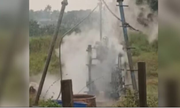 തൃ​ശൂ​രി​ലെ കൊ​ച്ചി​ൻ സേ​ലം പാ​ച​ക​വാ​ത​ക പൈ​പ്പ് ലൈ​നി​ലെ ചോ​ർ​ച്ച പ​രി​ഹ​രി​ച്ചു