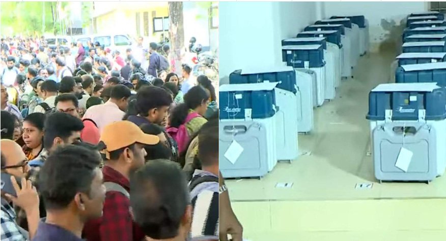 പോളിംഗ് സാമഗ്രികളുടെ വിതരണം ആരംഭിച്ചു; വിതരണം 43 കേന്ദ്രങ്ങളിൽ