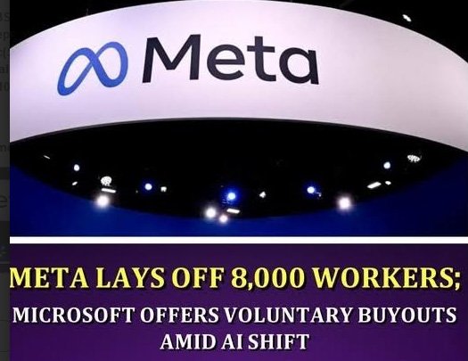 മെറ്റയിൽ വീണ്ടും വൻ പിരിച്ചുവിടൽ; ആയിരക്കണക്കിന് ജീവനക്കാർക്ക് ജോലി നഷ്ടമാകും