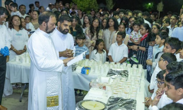ക്രിസ്തു ദേവൻറെ അന്ത്യ അത്താഴത്തിന്റെ ഓർമ്മ പുതുക്കി സെന്റ്. തോമസ് സീറോ മലബാർ ദേവാലയത്തിൽ തിരുവത്താഴ ദിവ്യബലിയും കാൽകഴുകൾ ശുശ്രൂഷയും നടത്തി പെസഹ ആചരിച്ചു