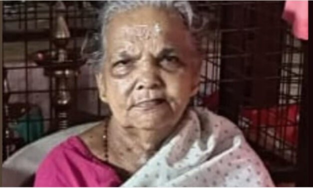 വ​യോ​ധി​ക വീ​ടി​നു​ള്ളി​ൽ മ​രി​ച്ച നി​ല​യി​ൽ; കൊ​ല​പാ​ത​ക​മെ​ന്ന് സം​ശ​യം