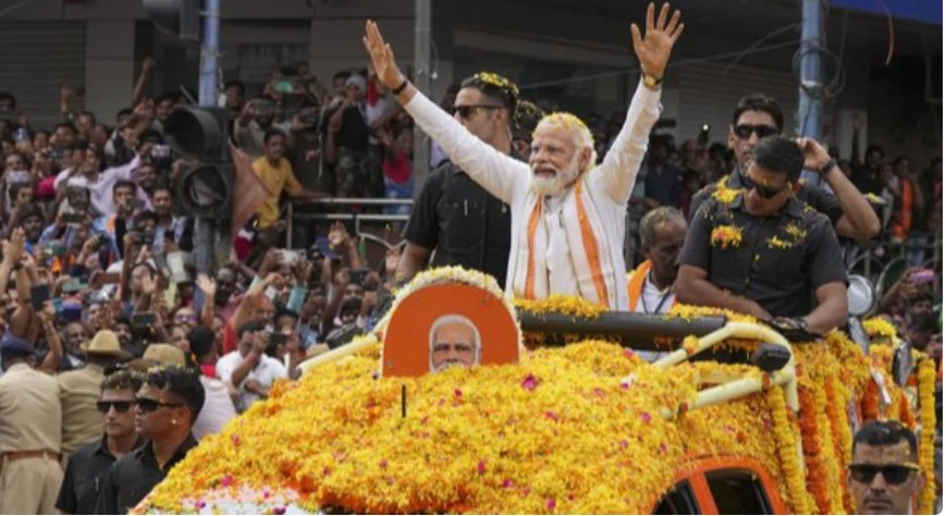 ത​മി​ഴ്നാ​ട് നി​യ​മ​സ​ഭാ തെ​ര​ഞ്ഞെ​ടു​പ്പ്; പ്ര​ധാ​ന​മ​ന്ത്രി​യു​ടെ റോ​ഡ് ഷോ ​ഇ​ന്ന്