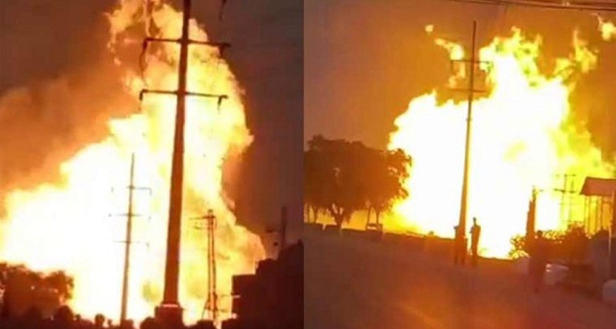 പാ​ക്കി​സ്ഥാ​നി​ൽ ഗ്യാ​സ് പൈ​പ്പ്‌​ലൈ​ൻ പൊ​ട്ടി​ത്തെ​റി​ച്ച് എ​ട്ട് പേ​ർ മ​രി​ച്ചു