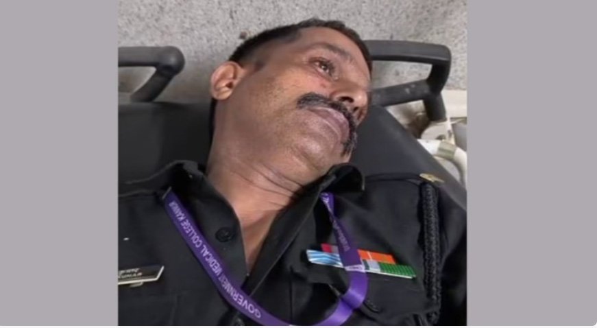 സ​ന്ദ​ർ​ശ​ക പാ​സ് ഇ​ല്ലാ​ത്ത​തി​നാ​ൽ ത​ട​ഞ്ഞു; നാ​ലം​ഗ സം​ഘം സെ​ക്യൂ​രി​റ്റി ജീ​വ​ന​ക്കാ​ര​നെ മ​ർ​ദി​ച്ചു