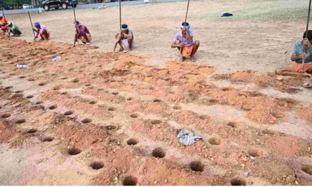 കൊ​ടി​യേ​റി​യാ​ൽ വെ​ടി​ക്കെ​ട്ട​റ തു​റ​ക്കാ​ൻ ആ​ദ്യ​മി​ന്ന​ൽ​പ്പി​ണ​ർ ; 24നു ​സാ​മ്പി​ൾ വെ​ടി​ക്കെ​ട്ട്