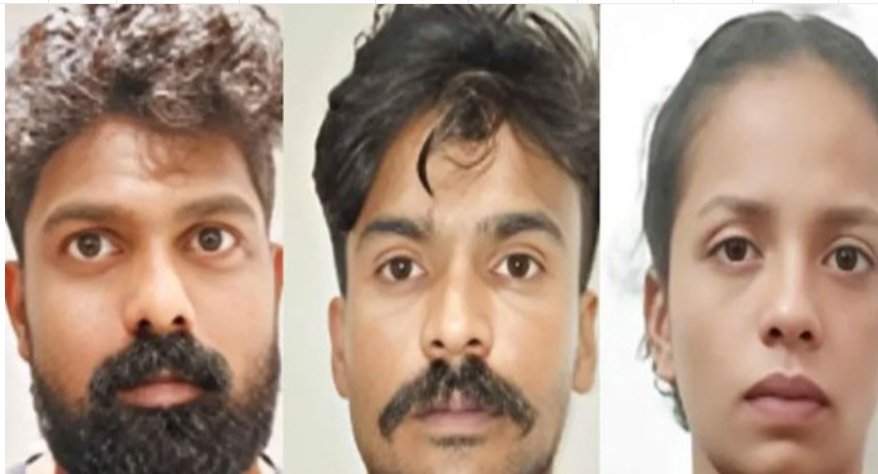 യുവതികളുടെ പേരിൽ മുറിയെടുത്ത് എം​ഡി​എം​എ വി​ൽ​പ്പ​ന; മൂ​ന്നു​പേ​ർ പി​ടി​യി​ൽ