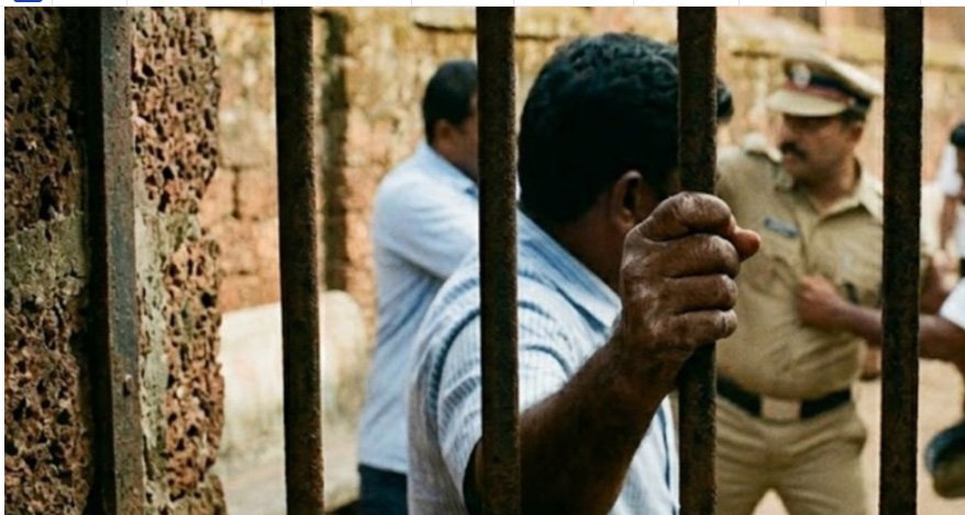 പൊൻകുന്നത്ത് തടവുകാരൻ പ്രിസൺ ഓഫീസറുടെ കാൽവിരൽ ചവിട്ടിയൊടിച്ചു