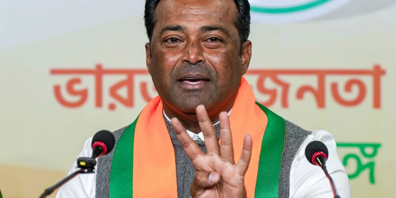 ബിജെപിയിൽ ചേർന്ന ലിയാൻഡർ പെയ്സിന് ‘എക്സ്’ കാറ്റഗറി സുരക്ഷയും സ്റ്റാർ കാമ്പെയ്‌നർ പദവിയും