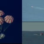 ചരിത്രം കുറിച്ച് ആർട്ടെമിസ് 2 സംഘം; പത്ത് ദിവസത്തെ ചന്ദ്രയാത്ര കഴിഞ്ഞ് ഒറയോൺ പേടകം ഭൂമിയിലേക്ക് തിരിച്ചെത്തി