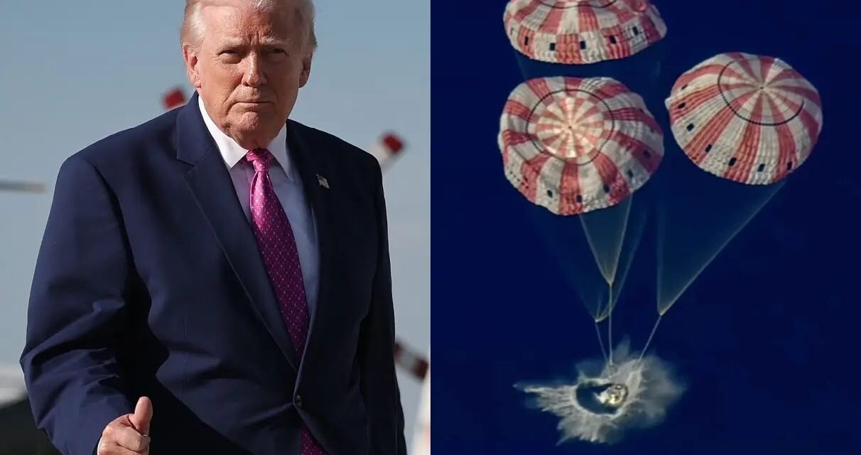 ‘ഈ യാത്ര ഗംഭീരമായി, അടുത്തത് ചൊവ്വ’; ആർട്ടെമിസ് 2 ദൗത്യാംഗങ്ങളെ അഭിനന്ദിച്ച് ഡൊണാൾഡ് ട്രംപ്