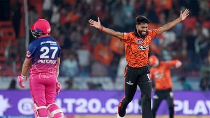 അരങ്ങേറ്റക്കാര്‍ വീഴ്ത്തിയത് എട്ട് വിക്കറ്റ്! രാജസ്ഥാന്‍ റോയല്‍സിന് ആദ്യ തോല്‍വി, ഹൈദരാബദിന്റെ ജയം 57 റണ്‍സിന്