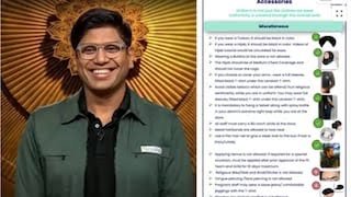 ലെൻസ്‌കാർട്ട് ജീവനക്കാർക്ക് ഹിജാബ് ധരിക്കാം, കുറിയും പൊട്ടും പാടില്ല; പ്രചരണത്തിൽ വിശദീകരണവുമായി പീയുഷ് ബൻസാൽ