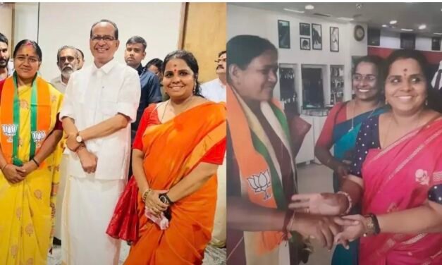 ബി ജെ പി പ്രവർത്തക വോട്ടർക്ക് പണം നൽകിയെന്ന ആരോപണത്തിൽ പുതിയ തെളിവുകൾ പുറത്ത്