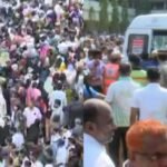 ചേതനയറ്റ് ജന്മനാട്ടില്‍; പ്രിയപ്പെട്ടവരെ അവസാനമായി ഒരു നോക്ക് കാണാന്‍ അമ്പലപ്പറമ്പ് എച്ച്എസ്എസിലേക്ക് ഒഴുകി ആയിരങ്ങള്‍