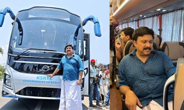 നിരത്തിലെ കൊട്ടാരം, കെഎസ്ആര്‍ടിസി വേറേ വൈബ്! പുതിയ ബസിന്റെ വിശേഷങ്ങളുമായി മന്ത്രി