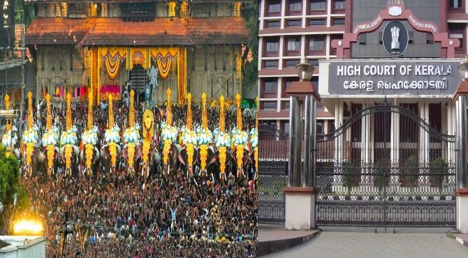 തൃശൂർ പൂരം ആന എഴുന്നെള്ളത്ത്; കൂടുതൽ നിയന്ത്രണങ്ങൾ കൊണ്ടുവരാനാകില്ല, ഹൈക്കോടതി