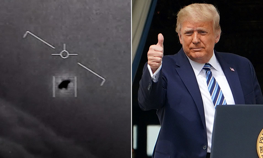 ഏലിയൻസും പറക്കുംതളികകളും സത്യമോ? നിർണ്ണായക വെളിപ്പെടുത്തലുമായി ട്രംപ്‌