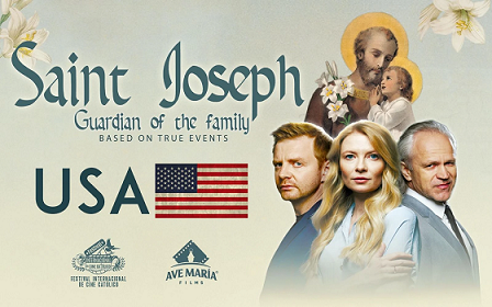 വിശുദ്ധ യൗസേപ്പിതാവിന്റെ ജീവിതം പ്രമേയമാക്കിയ സിനിമ: അമേരിക്കയിലെ 60 നഗരങ്ങളിൽ പ്രദർശനം ആരംഭിച്ചു