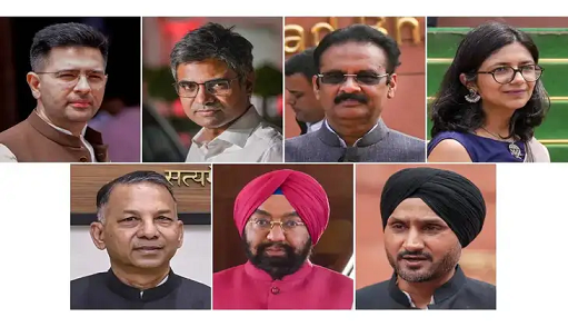 എഎപിയുടെ കത്ത് തള്ളി രാജ്യസഭ ചെയർമാൻ; 7 എംപിമാരുടെ കൂറുമാറ്റത്തിന് അംഗീകാരം