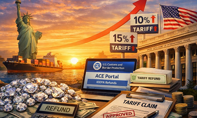 അമേരിക്കയിൽ 166 ബില്യൺ ഡോളർ താരിഫ് റീഫണ്ടിനായി കമ്പനികളുടെ കാത്തിരിപ്പ്