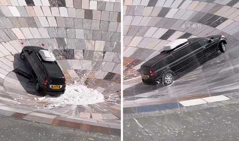 ‘ഡെവിൾസ് പിറ്റ്’ കീഴടക്കി ചൈനീസ് എസ്‌യുവി; കുത്തനെയുള്ള ചെളിനിറഞ്ഞ ഗർത്തത്തിൽ നിന്നുള്ള അതിസാഹസികമായ തിരിച്ചുകയറ്റം വൈറൽ