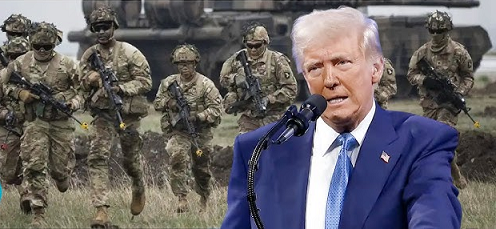 ശാശ്വതമായ സമാധാന കരാർ വരെ യുഎസ് സൈന്യം ഇറാൻ അതിർത്തിയിൽനിന്ന്‌ പിന്മാറില്ല: ട്രംപ്