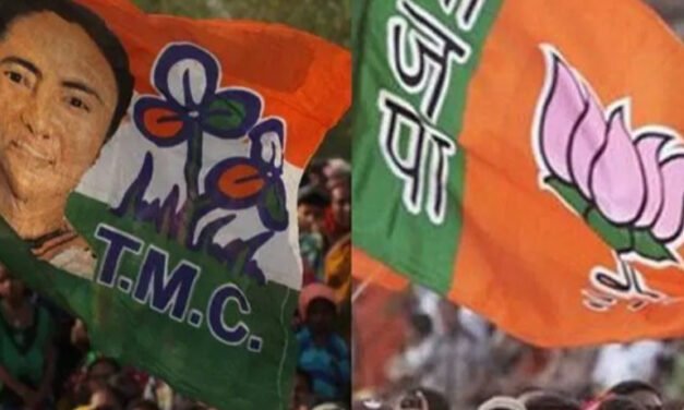 ബംഗാളില്‍ ഇഞ്ചോടിഞ്ച് പോരാട്ടം; തൃണമൂലും ബിജെപിയും ഒപ്പത്തിനൊപ്പം