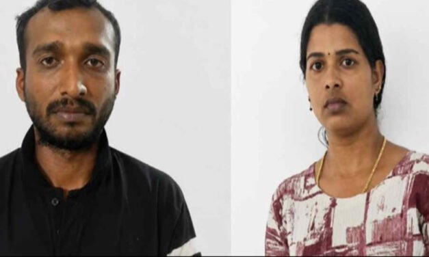 മോ​ഷ്ടി​ച്ച സ്വ​ർ​ണാ​ഭ​ര​ണ​ങ്ങ​ളു​മാ​യി ക​ന്യാ​കു​മാ​രി​യി​ലേ​ക്ക്; യു​വ​തി​യും ആ​ൺ​സു​ഹൃ​ത്തും പി​ടി​യി​ൽ