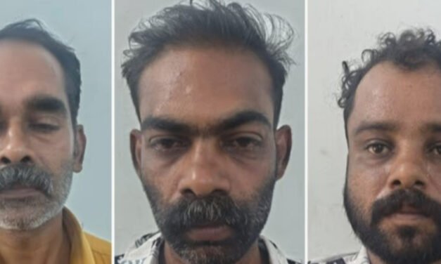 തു​ണി​ക്ക​ട കു​ത്തി​പ്പൊ​ളി​ച്ച് മോ​ഷ​ണം; പ്ര​തി​ക​ൾ പി​ടി​യി​ൽ